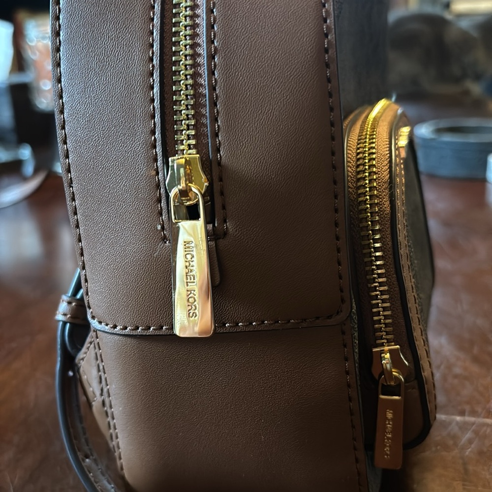 NWOT Michael Kors mini logo backpack - Picture 2 of 8